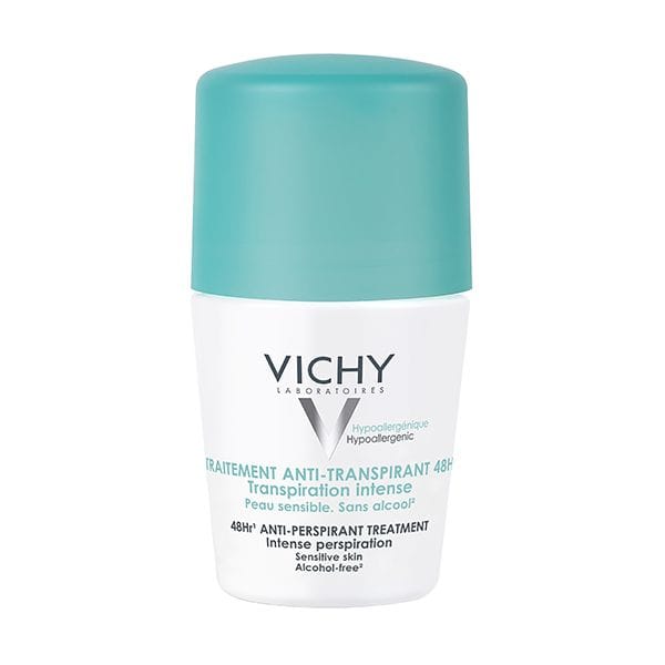 Vichy Dermo-Tolérance Déodorant Anti-Transpirant 48H Bille Peau Sensible | 50ml | Acheter au Maroc
