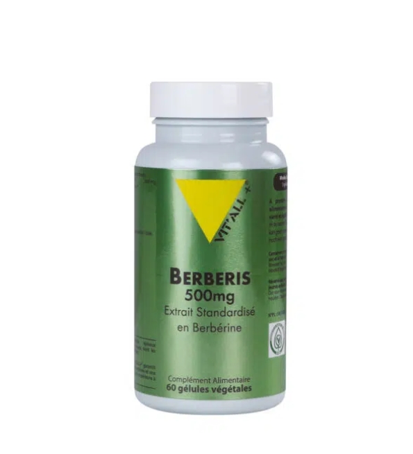 VITALL PLUS BERBERIS 500MG 60 GELULES | Acheter au Maroc
