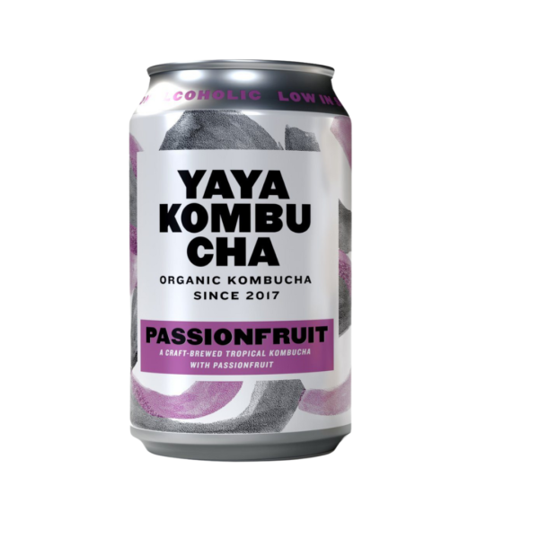 Yaya Kombucha Fruit de Passion 330Ml | Acheter au Maroc