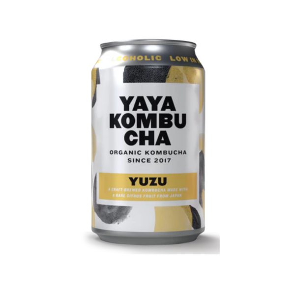 YAYA KOMBUCHA YUZU 330ML | Acheter au Maroc
