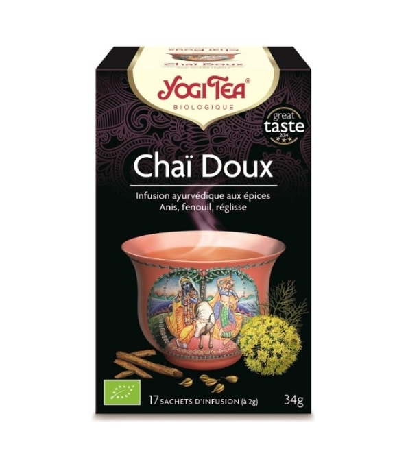 YOGI TEA CHAI DOUX 17 X 2G | Acheter au Maroc