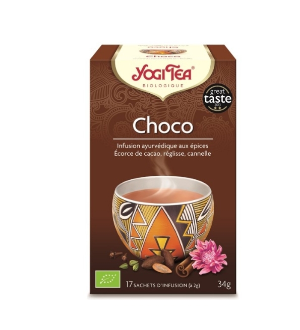 YOGI TEA CHOCO 17 X 2G | Acheter au Maroc