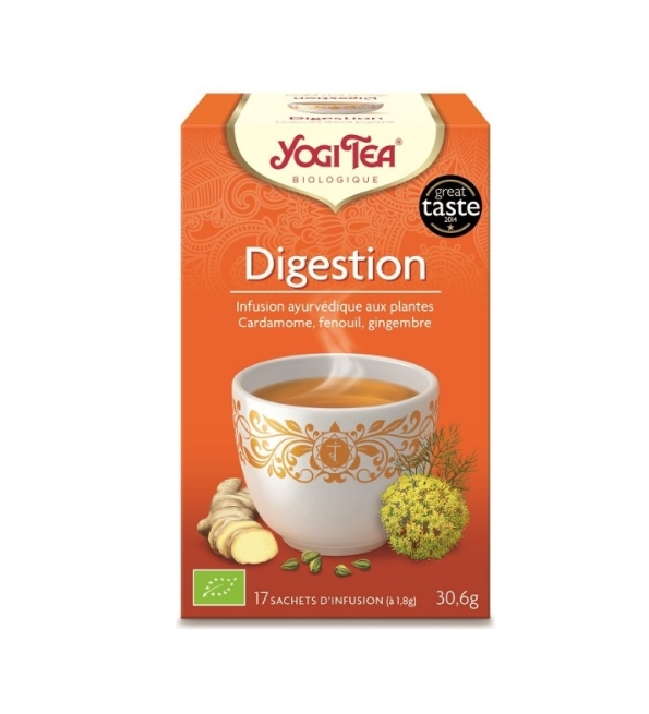 YOGI TEA DIGESTION 17 X 2G | Acheter au Maroc