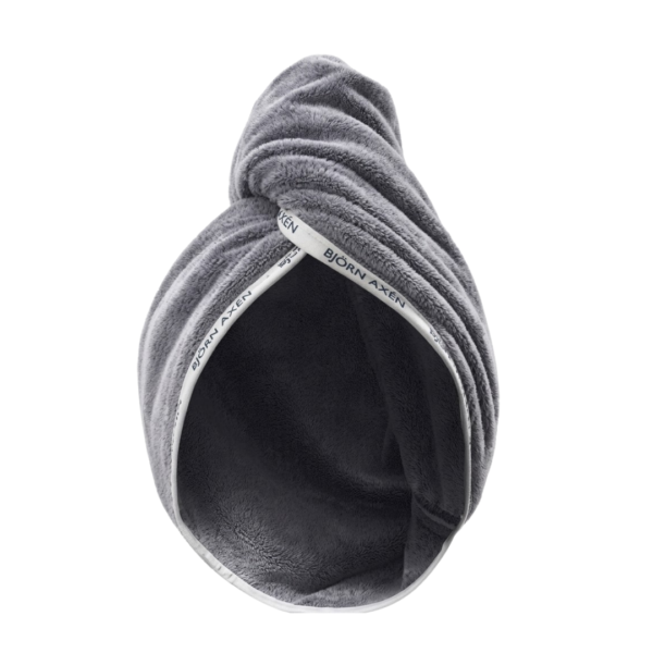 Bjorn Axen Serviette Turban Pour Cheveux Grise | Acheter au Maroc