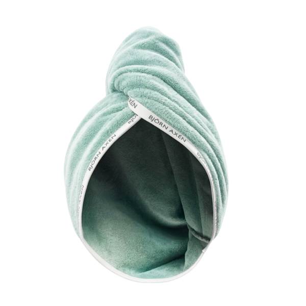 Bjorn Axen Serviette Turban Pour Cheveux Verte | Acheter au Maroc