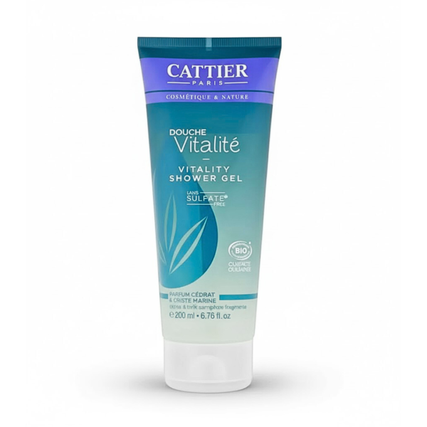 Cattier Gel Douche Vitalite 200ml | Acheter au Maroc
