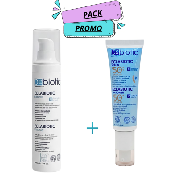 D-biotic Eclabio Intense+Eclabio Solaire Teinte Tres Claire Pack | Acheter au Maroc