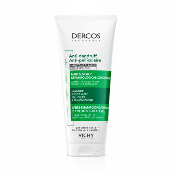 Dercos Apres Shampoing Anti-Pelliculaire 200ml | Acheter au Maroc