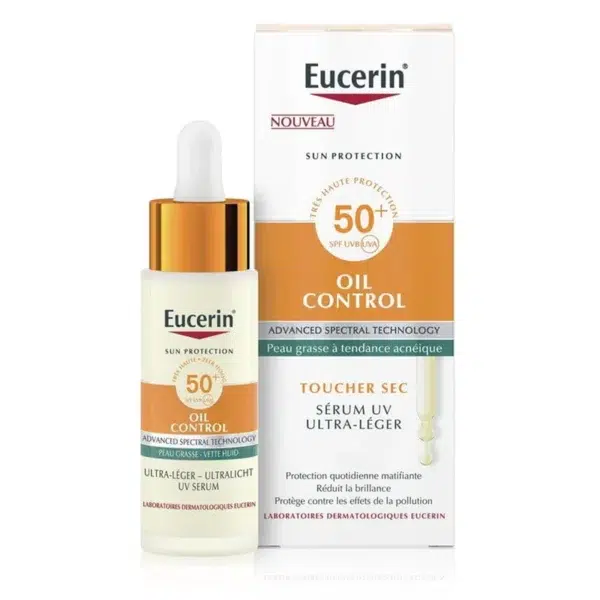 Eucerin Serum Oil Control Ultra-leger SPF 50+ | Acheter au Maroc