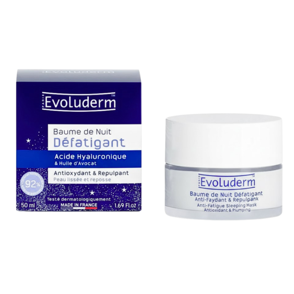 Evoluderm Baume De Nuit Defatigant 50ml | Acheter au Maroc