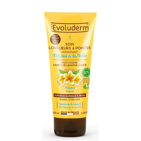 Evoluderm Soin Longueurs Et Pointes Monoi A La Folie 100ml | Acheter au Maroc