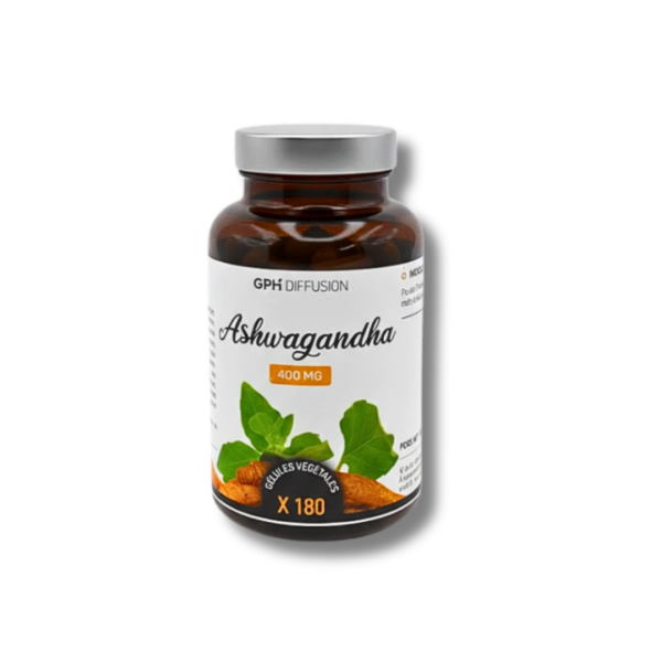 GPH Diffusion Ashuwagandha 180 Gelules | Acheter au Maroc