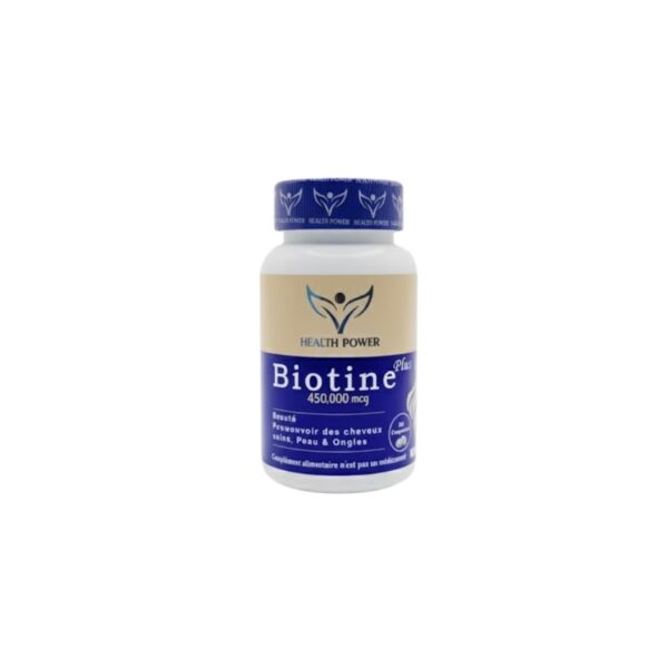 Health Power Biotine Plus 90 Comprimes | Acheter au Maroc