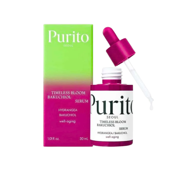 Purito Timeless Bloom Bakuchiol Serum 30ml | Acheter au Maroc