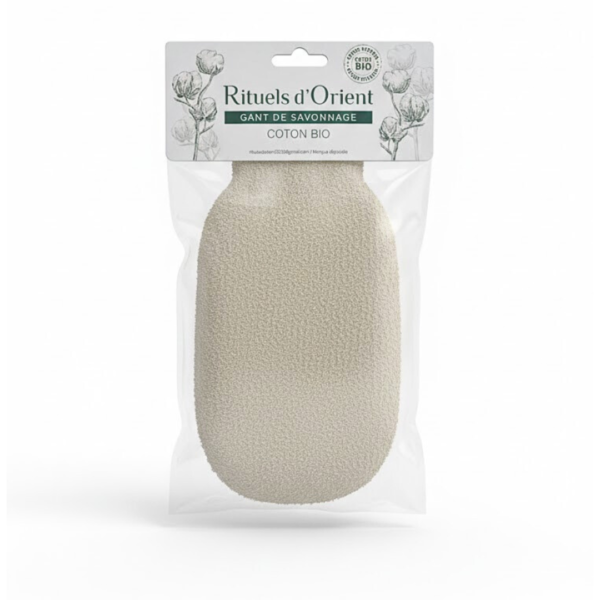 Rituels D'orient Gant De Savonnage Coton Bio | Acheter au Maroc