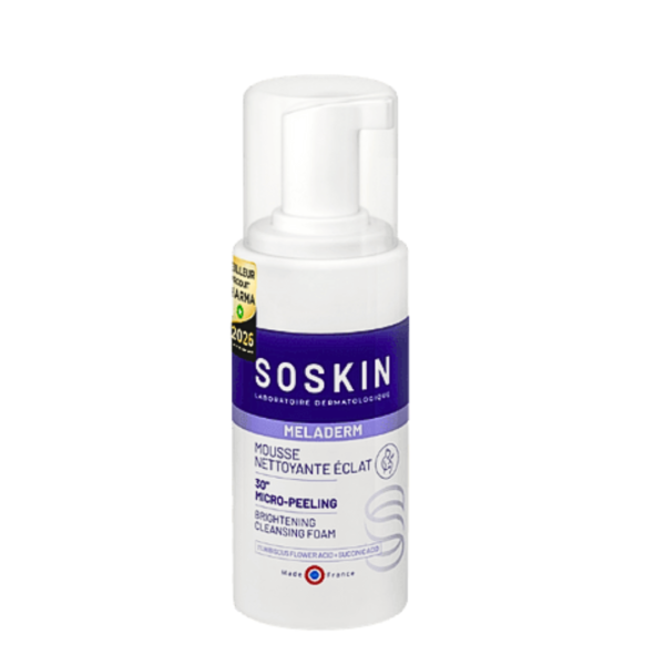 Soskin Meladerm Mousse Nettoyante Eclat 100ml | Acheter au Maroc