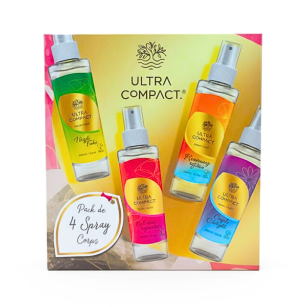 Ultra Compact Pack 4 Body Mist Spray | Acheter au Maroc