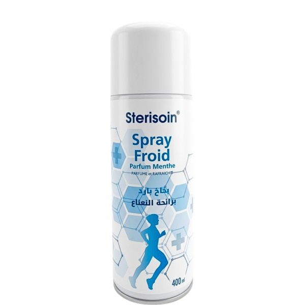 Urgo Sterisoin Spray Froid Menthe 400ml | Acheter au Maroc