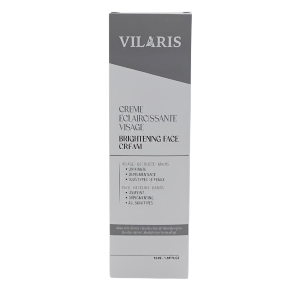 Vilaris Creme Eclaircissante Visage 50ml | Acheter au Maroc